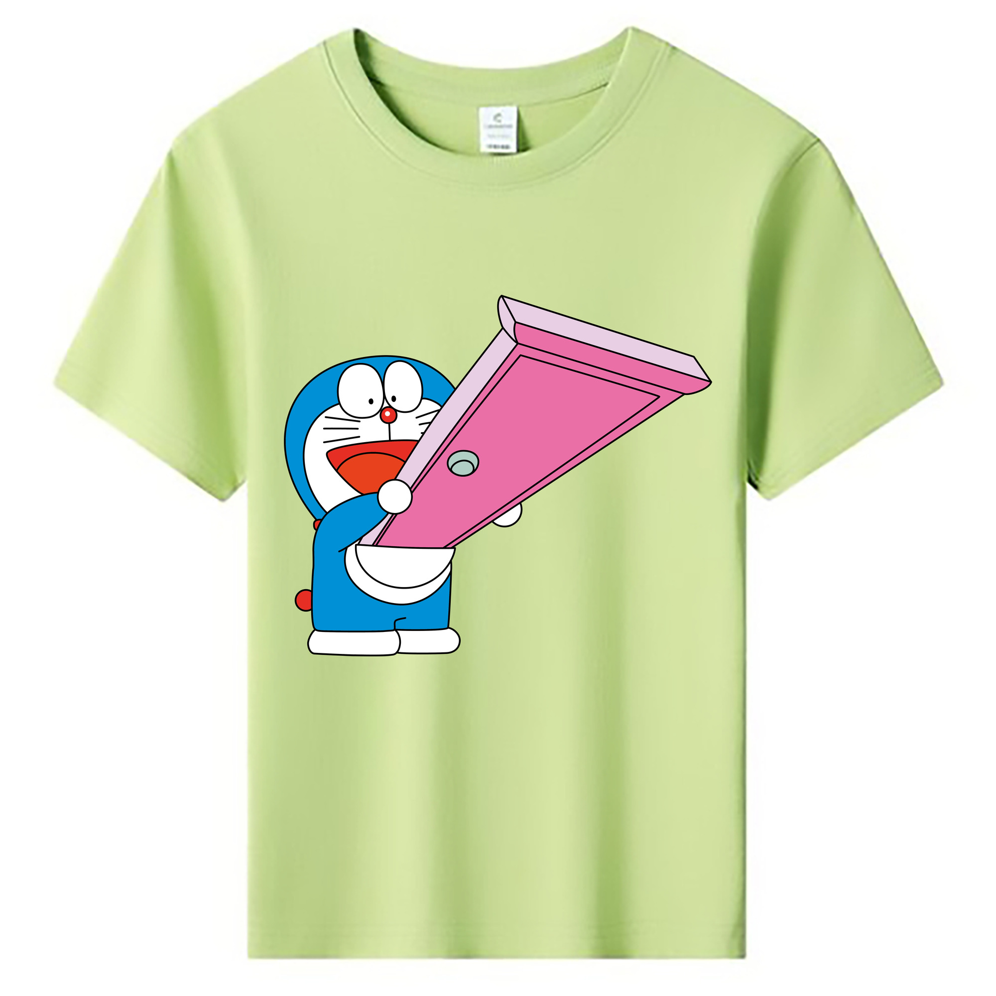 （画像用） ドラえもん Doraemon 綿100％キッズTシャツ（フロントプリント）